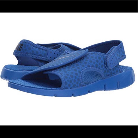 nike blue sandals